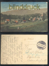 Harrachsdorf farb-AK Riesengebirge Annathal Feldpost 1915 (d7759)