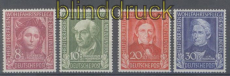 Bund Mi #  117/20 postfrisch Helfer der Menschheit 1949 (47159)
