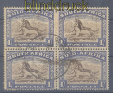 Sdafrika Mi #   89/90 als 4er-Block gestempelt Landesmotive (47181)