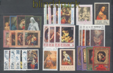 Weihnachten postfrisch 11 verschiedene Ausgaben aus �bersee (47277)