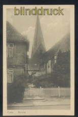 Eutin sw-AK Kirche ungebraucht  (d7816)