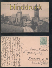 Geyer im Erzgebirge sw-AK Kirche zu Geyer 1912 (d7820)