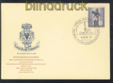 Berlin Mi # 120 Nationale Briefmarken-Ausstellung Ersttagsbrief FDC (47750)