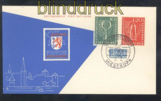 Bund Mi #  217/18 Ersttagsbrief FDC Westropa 1955 (47726)