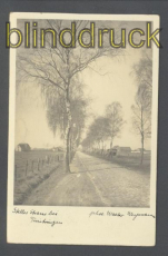 Twistringen sw-Foto-AK Steller Strasse bei Twistringen ungebraucht  (d7828)