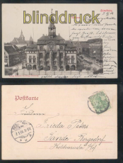 Lneburg sw-Prge-AK Rathaus1904 (d7888)