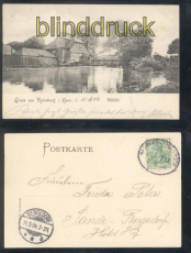 Rotenburg i. Hannover sw-AK Gruss aus ....  Mhle 1904 (d7891)