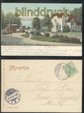 Gremsmhlen farb-AK Blick ber den Dieksee 1905 (d7914)