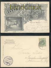 Ratzeburg sw-AK Hotel Frst Bismarck drei Ansichten 1904 (d7934)