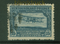 Kanada Neufundland Mi # 140 gestempelt Vickers-Vimy Flugzeug (48237)