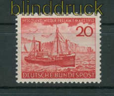 Bund Mi #  152 postfrisch Helgoland (25225)