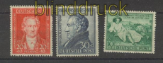 Bi-Zone Mi # 108/10 postfrisch Goethe-Satz (22061)