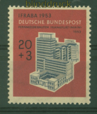 Bund Mi #  172 postfrisch 20 Pfennig IFRABA 1953 (48619)