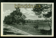 Hamburg -Meiendorf sw-AK Panorama-Ansicht ca. 1940 ungebraucht (d7965)