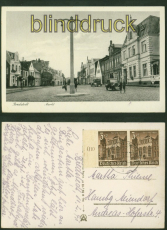 Bredstedt sw-AK Markt 1941 (d7971)