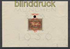 dt. Reich Mi # Block 10 ungebr. Marke **  (20776)
