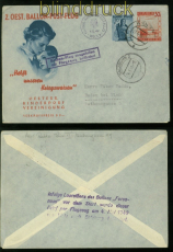 sterreich 2. Ballonpostflug 1.5.1949 Ballon-Flug ausgefallen  (48743)
