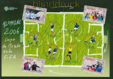 Frankreich Mi # 4069/78 postfrisch Fussball-WM Deutschland Kleinbogen (48805)