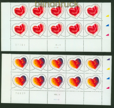 Frankreich Mi # 3359/60 (10) postfrisch Grussmarken 10er Teilbogen (48804)