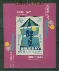 Uruquay Mi # Block 20 postfrisch Land des Tourismus (48791)