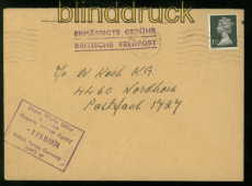 Gro�britannien Feldpost in Deutschland 1974 erm��igte Geb�hr (48789)