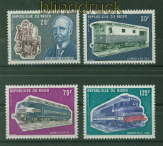 Niger Mi # 395/98 postfrisch Rudolf Diesel Lokomotiven (48792)