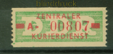 DDR Dienst B ZKD Mi # 30 I A postfrisch Wertstreifen fr den ZKD (48854)