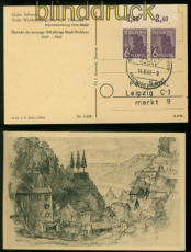 all. Bes. # 944 a waagerechtes Paar OR P ndgz MeF SSt. Wehlen 1947 (48880)
