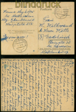 Brit. Zone Behelfsausgabe GSK P 700 a gestempelt Hamburg 20.11.1945 (48988)