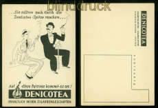 Deutsches Reich Denicotea Zigarettenspitzen Reklamekarte ungebraucht (49047)