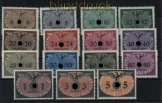 Generalgouvernement Dienst Mi # 1/15 postfrisch (29769)