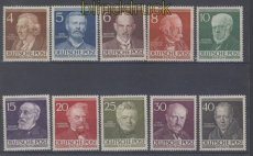 Berlin Mi #  91/100 postfrisch Mnner Berlins Originalgummi (49254)