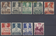 dt. Reich Mi # 556/64 gestempelt Stndesatz 1934 (49311)