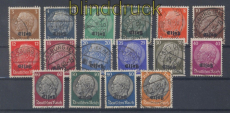 dt. Besetzung 2. WK Elsa Mi # 1/16 gestempelt Aufdrucksatz (49310)