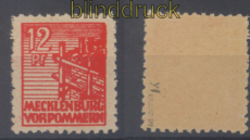 SBZ Mi #  36 y f postfrisch  geprft Kramp BPP (49381)