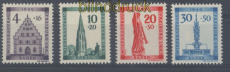 franz. Zone Baden Mi # 38 A/41 A postfrisch Wiederaufbau Stadt Freiburg (49418)