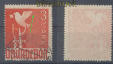 all. Besetzung Mi # 961 I Plattenfehler Ast am Taubenflgel gestempelt (49433)