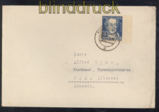 SBZ Mi # 237 EF portogerechter Auslandsbrief Halle 1949 (49461)