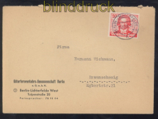 Berlin Mi #  62 EF Fernbrief Berlin-Lichterfelde 1949 (49477)