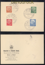 Bund Sonderstempel Heuss I Sonder-FDC 70. Geburtstag von Heuss (49499)