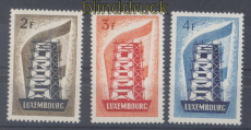Luxemburg Mi # 555/57 postfrisch Europa 1956 (49531)