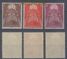 Luxemburg Mi # 572/77 postfrisch Europa 1957 (49532)