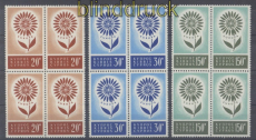 Zypern Mi # 240/42 postfrisch im 4er-Block Europa 1964 (49542)