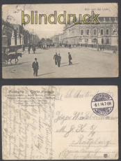 Berlin sw-AK Blick nach den Linden Soldatenbrief 1914 (d8040)