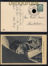 dt. Reich Duce Benito Mussolini sw-Foto-AK SSt. Berlin Staatsbesuch 1937 (49712)