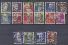 SBZ Mi # 212/27 gestempelt Kpfe I  Wasserzeichen 3 (49768)