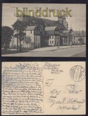Clausthal sw-AK Marktkirche Feldpost 4.6.1917 (d8067)