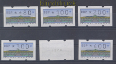 Bund ATM 1993 Mi # 2 Type 1.2 Versandstellensatz 1 postfrisch (49830)