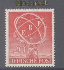 Berlin Mi #  71 postfrisch ERP Marshallplan (50052)