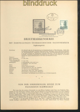 sterreich Mi # 1073 Erluterungsbltter (45774)